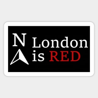 North London is red Arsenal Magnet